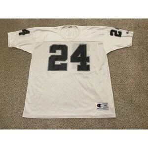 Rare Charles Woodson Oakland Raiders Champion NFL Football Jersey Mens Sz 48